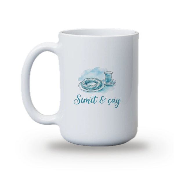 "Simit & çay" Baskılı Kupa