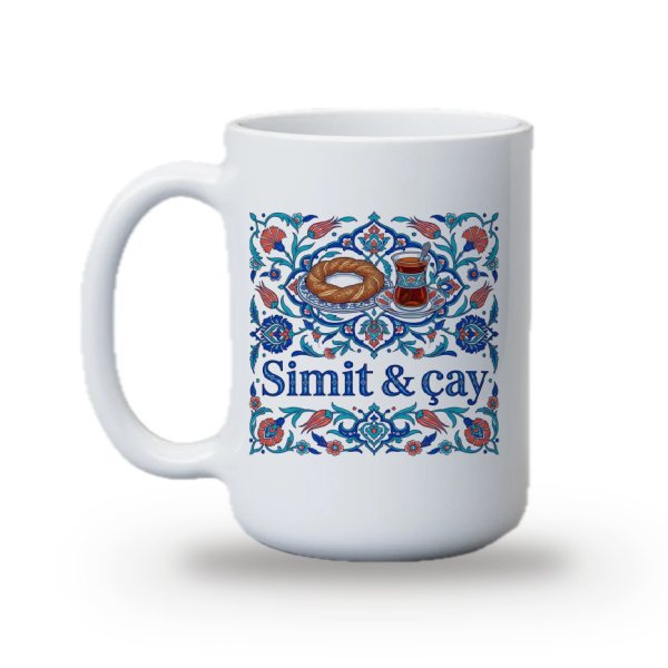 "Simit & çay" Baskılı Kupa