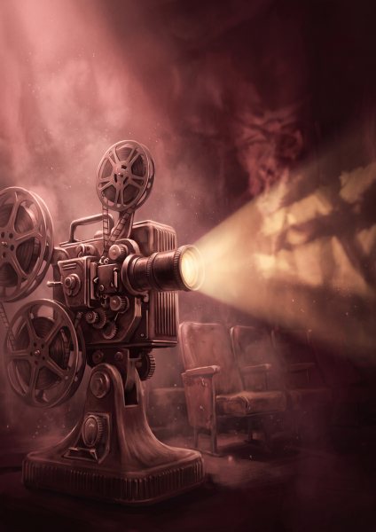 Sinemanın Büyüsü Nostaljik Film Posteri – Sinematik Duvar Tablosu duvarda gerçek ölçek