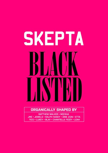 Skepta Blacklisted Album Cover Art Müzik Posteri – Duvar Tablosu duvarda gerçek ölçek