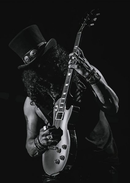 Slash Guitar Solo Müzik Posteri – Duvar Tablosu