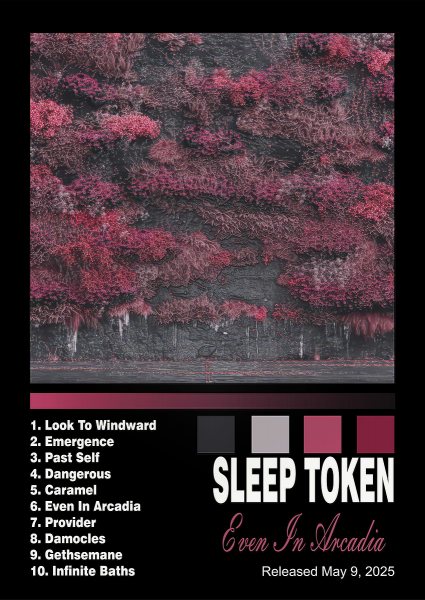 Sleep Token Even In Arcadia Album Art Müzik Posteri – Duvar Tablosu poster görseli