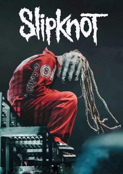 Slipknot Band Member Portrait Müzik Posteri – Duvar Tablosu duvarda gerçek ölçek