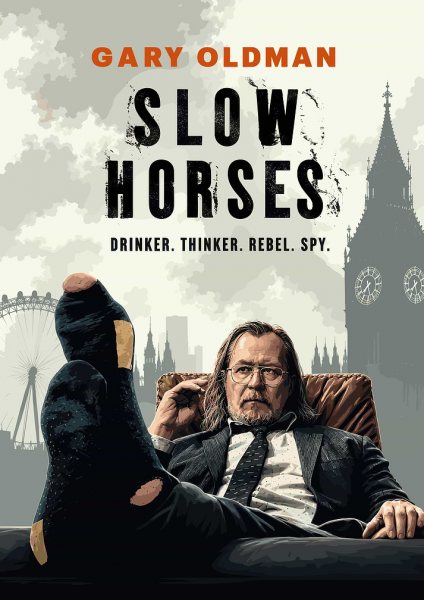 Slow Horses TV Show Film Posteri – Duvar Tablosu poster görseli
