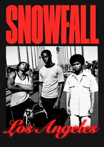 Snowfall Los Angeles TV Show Film Posteri – Duvar Tablosu duvarda gerçek ölçek