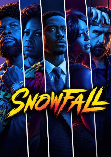 Snowfall TV Series Cast Film Posteri – Duvar Tablosu poster görseli