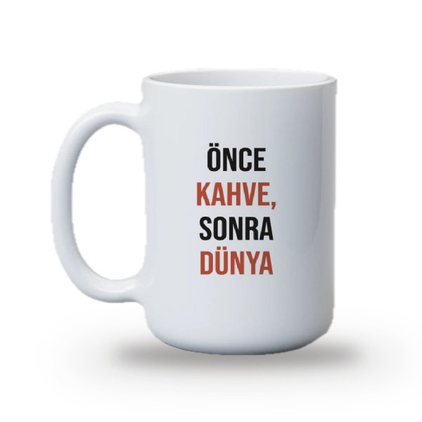 Sözlü ve İsimli Kahve Kupası