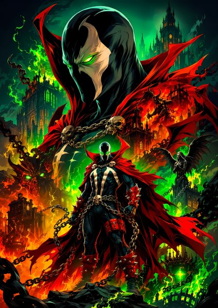 Spawn Fan Art Film Posteri – Duvar Tablosu
