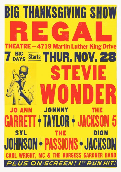 Stevie Wonder Thanksgiving Show Müzik Posteri – Duvar Tablosu duvarda gerçek ölçek