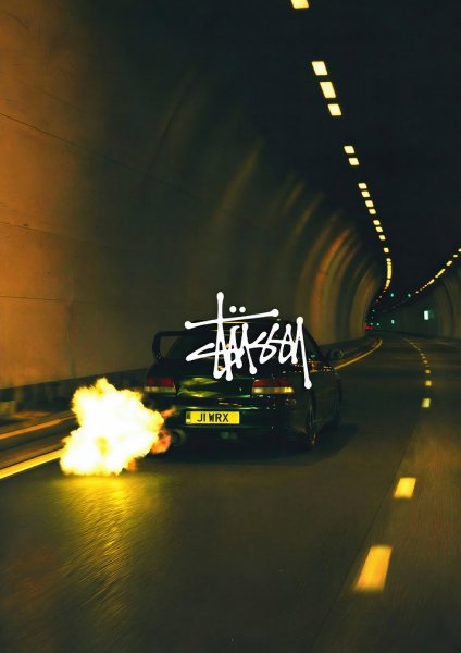 Stüssy Cars Araba Posteri – Duvar Tablosu poster görseli
