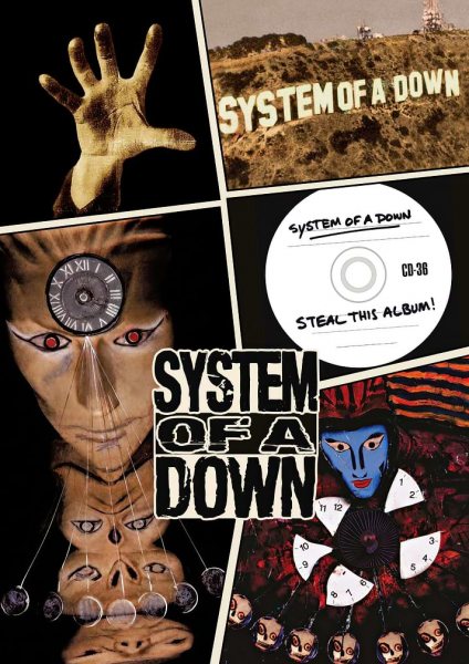 System Of A Down Müzik Posteri – Duvar Tablosu poster görseli