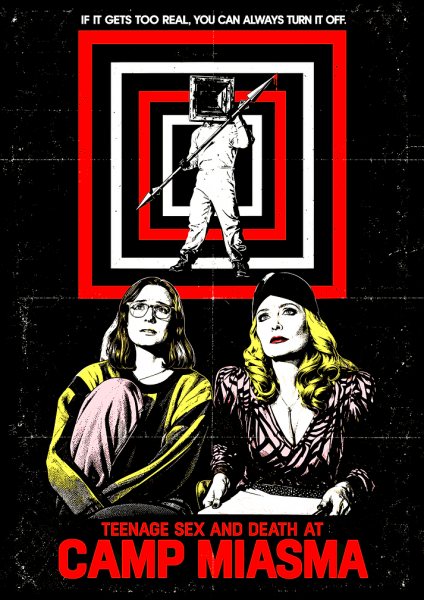 Teenage Sex and Death at Camp Miasma Horror Movie Film Posteri – Duvar Tablosu duvarda gerçek ölçek