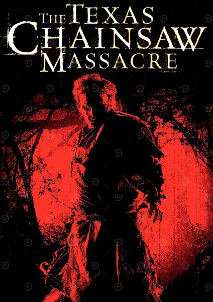 Texas Chainsaw Massacre Film Posteri – Duvar Tablosu duvarda gerçek ölçek