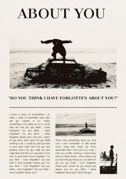 The 1975 - About You Müzik Posteri – Duvar Tablosu poster görseli