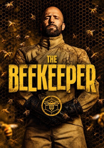 The Beekeeper Movie Film Posteri – Duvar Tablosu duvarda gerçek ölçek