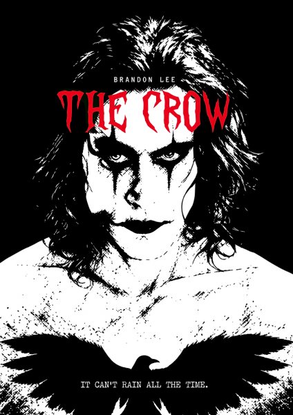 The Crow Brandon Lee Film Posteri – Duvar Tablosu poster görseli