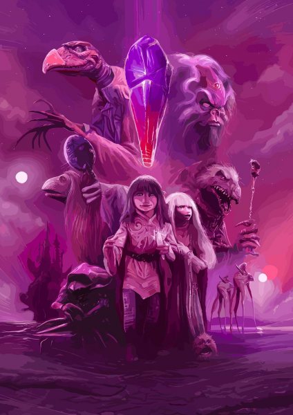 The Dark Crystal Film Posteri – Duvar Tablosu duvarda gerçek ölçek
