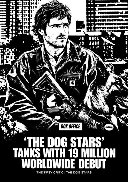 The Dog Stars Movie Poster Art Film Posteri – Duvar Tablosu duvarda gerçek ölçek