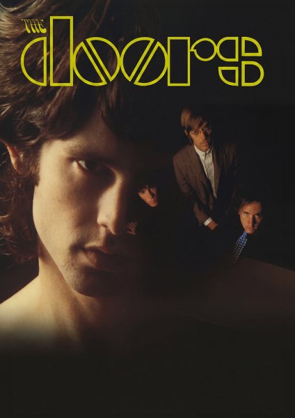 The Doors Album Cover Art Müzik Posteri – Duvar Tablosu duvarda gerçek ölçek