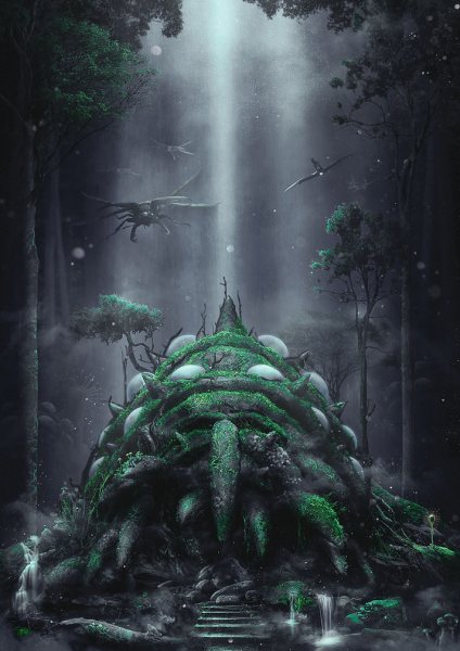 The Fungus Forest Film Posteri – Duvar Tablosu poster görseli