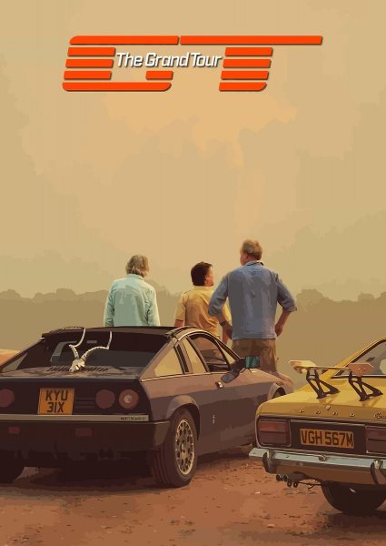 The Grand Tour Araba Posteri – Duvar Tablosu