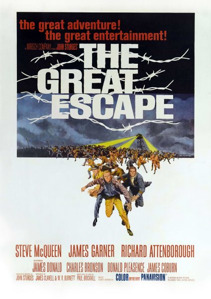 The Great Escape Film Posteri – Duvar Tablosu duvarda gerçek ölçek