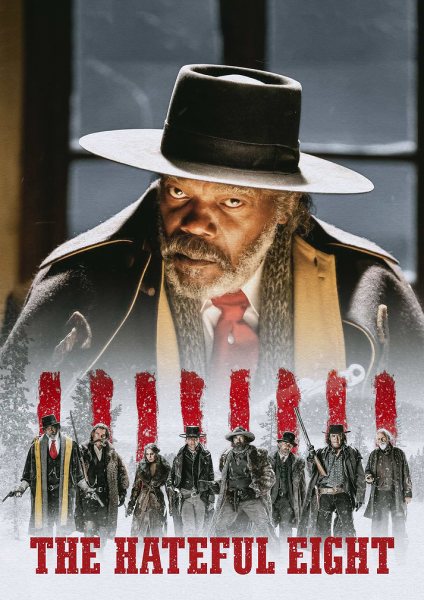 The Hateful Eight Movies Film Posteri – Duvar Tablosu duvarda gerçek ölçek