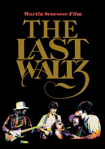 The Last Waltz Müzik Posteri – Duvar Tablosu duvarda gerçek ölçek