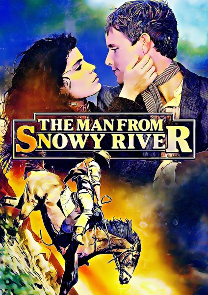 The Man From Snowy River Film Posteri – Duvar Tablosu