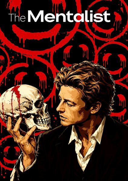 The Mentalist Patrick Jane Film Posteri – Duvar Tablosu duvarda gerçek ölçek