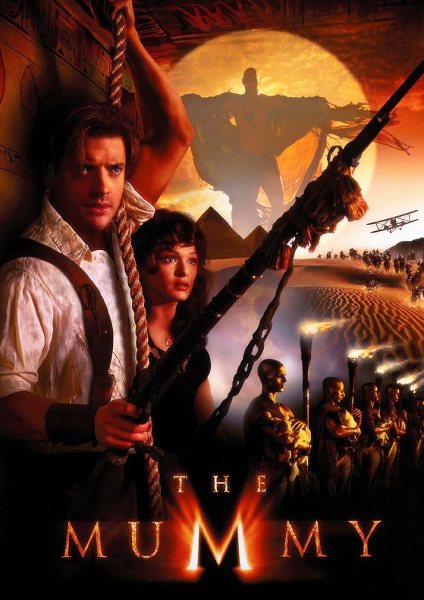 The Mummy Movie Film Posteri – Duvar Tablosu duvarda gerçek ölçek