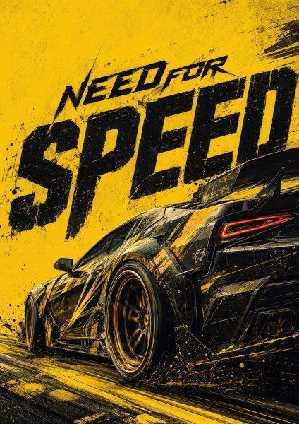 The Need for Speed Araba Posteri – Duvar Tablosu poster görseli