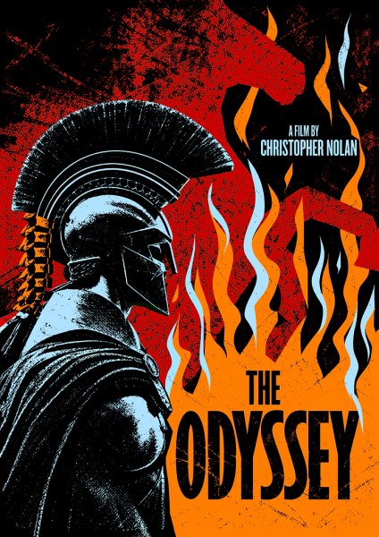 The Odyssey Christopher Nolan Movie Film Posteri – Duvar Tablosu