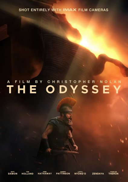 The Odyssey Christopher Nolan Movie Film Posteri – Duvar Tablosu
