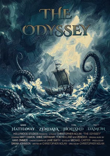 The Odyssey Movie Film Posteri – Duvar Tablosu poster görseli