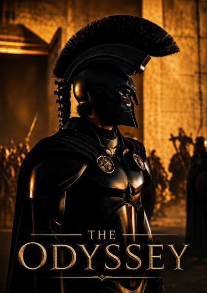 The Odyssey Spartan Warrior Film Posteri – Duvar Tablosu duvarda gerçek ölçek