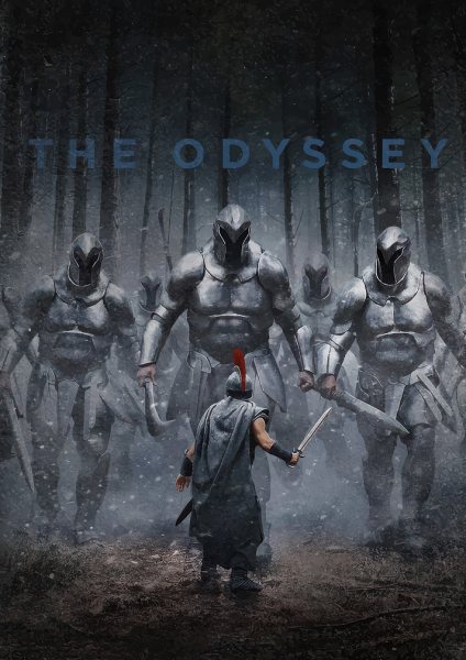 The Odyssey Warrior Facing Giants Film Posteri – Duvar Tablosu duvarda gerçek ölçek