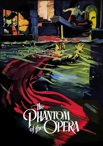 The Phantom Of The Opera Film Posteri – Duvar Tablosu duvarda gerçek ölçek