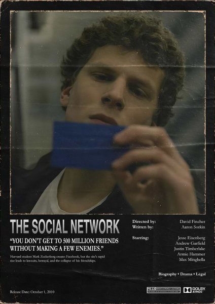 The Social Network Movie Film Posteri – Duvar Tablosu poster görseli