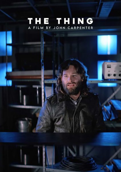 The Thing Movie Film Posteri – Duvar Tablosu duvarda gerçek ölçek