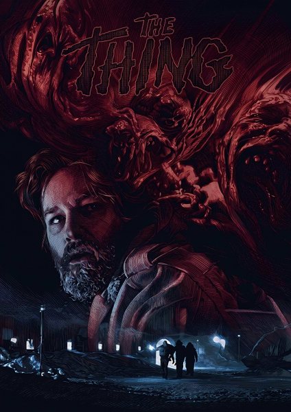 The Thing Movie Poster Art Film Posteri – Duvar Tablosu poster görseli