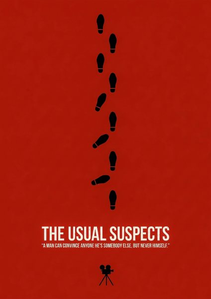 The Usual Suspects Film Posteri – Duvar Tablosu duvarda gerçek ölçek