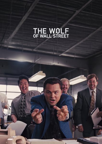 The Wolf of Wall Street Film Posteri – Duvar Tablosu duvarda gerçek ölçek