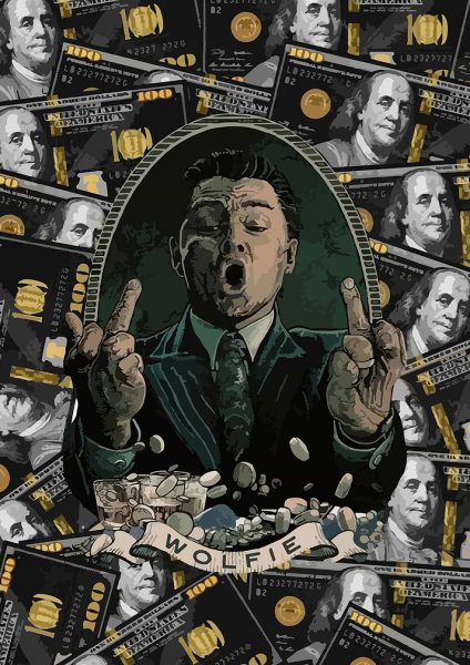 THE WOLF OF WALL STREET Film Posteri – Duvar Tablosu