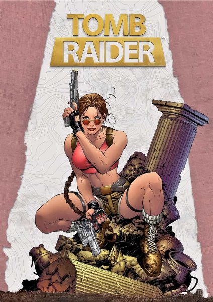 Tomb Raider: Lara Croft Comic Art Film Posteri – Duvar Tablosu duvarda gerçek ölçek