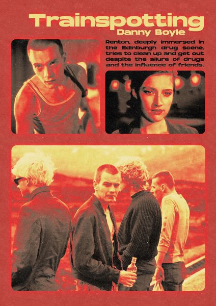 Trainspotting Movie Film Posteri – Duvar Tablosu duvarda gerçek ölçek