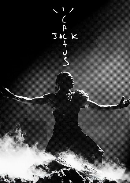 Travis Scott Müzik Posteri – Duvar Tablosu poster görseli