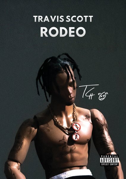 Travis Scott Rodeo Album Cover Müzik Posteri – Duvar Tablosu
