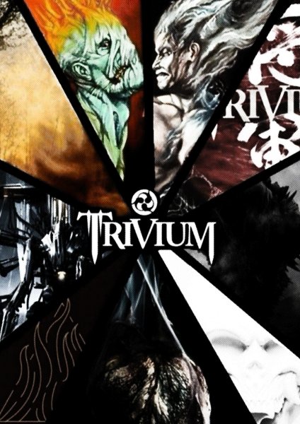 Trivium Rock Band Music Müzik Posteri – Duvar Tablosu duvarda gerçek ölçek