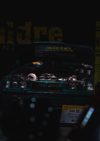 Tuned BMW E36 Coupe Araba Posteri – Duvar Tablosu